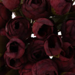 sztuczny pełnik w bukiecie