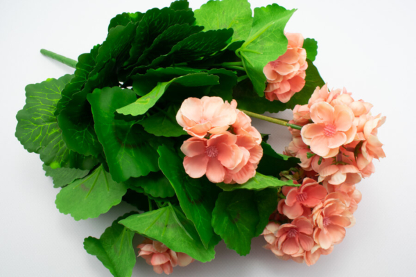 sztuczna pelargonia